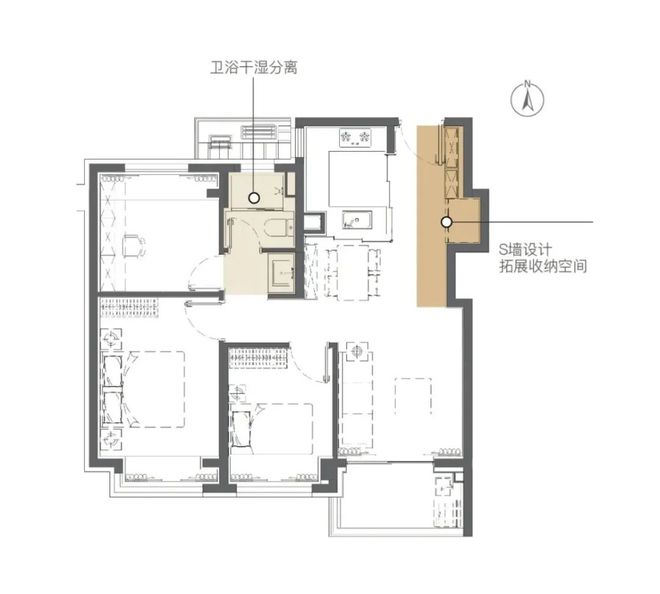 山招商时代乐章地铁口距离@区域板块尊龙凯时网招商时代乐章(售楼处)宝(图6)