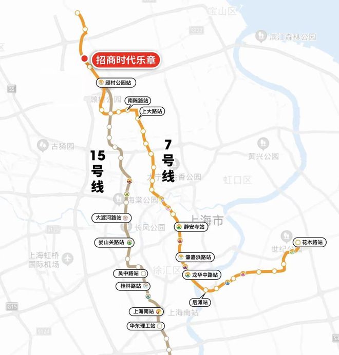 山招商时代乐章地铁口距离@区域板块尊龙凯时网招商时代乐章(售楼处)宝(图26)